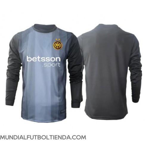 Camiseta Inter Milan Portero Primera Equipación Replica 2025-26 mangas largas